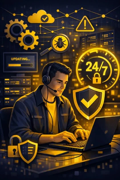 Технічна підтримка та супровід веб-сайтів